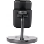 QI-1045 Charger with powerbank 5000mAh black