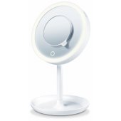 BS45 illuminated cosmetics mirror + magnetic mirror