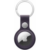AirTag FineWoven Key Ring Midnight Purple