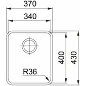 ANX 110-34 Stainless steel (122.0336.885)