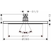 Croma 280 Air 1jet Chrome