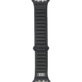 Audi Logo Synthetic Leather Magnetic Ring Strap Apple Watch 40/ 41/ 42