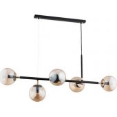 Alfa Dansa 63020 pendant lamp overhang 5x40W E14 black