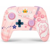 Enhanced Wireless Controller for Nintendo Switch Princess Peach Plaid