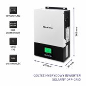 Hybrid solar inverter Off Grid 2.4kW 80A