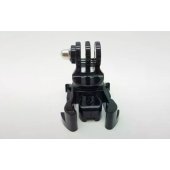 J-Hook 360-degree rotating clamp for sports cameras