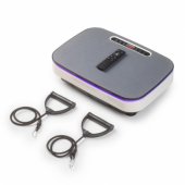 Vibration plate with Resistance Bands 3in1 for Home Workouts/ Body Shap