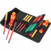 Wera Kraftform Kompakt VDE 17 Universal 1 Tool Finder, 17 pieces, scre