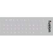 "Laminated Stickers RU / ENG" Transparent/ White