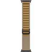 49mm Tan Alpine Loop - Medium - Black Titanium Finish