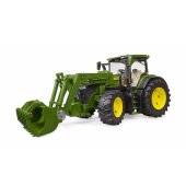John Deere 7R 350 with front loader, model vehicle (green)