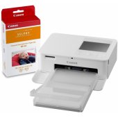 Selphy CP1500 White Print Kit + Photo Paper RP-54