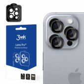 3MK Lens Protection Pro Apple iPhone 16 Pro/ 16 Pro Max Black