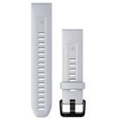 QuickFit 20mm Silicone Band Whitestone