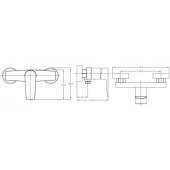 Shower Faucet without Set MG-2640-B