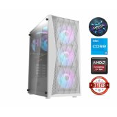 i5-14400F 16GB 512GB SSD 1TB HDD RX580 Windows 11 White