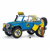 Schleich Off-road vehicle with dinosaur outpost, play figure