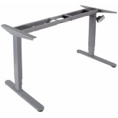 Desk ERGO with 2 motors 140x80cm, black