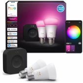 Hue Bridge Pro + 2 x E27