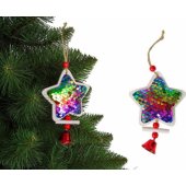 Christmas Tree with Sequins Tinker Bell Christmas Tree Ornament