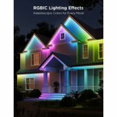 RGBICWW Outdoor LED Strip Lights, LED Strip Lights (10 Meters)
