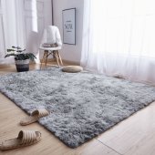 Ombre Shaggy 100x150 Ombre Silver