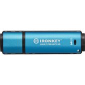 64GB IronKey Vault Privacy 50 USB 3.2 Blue