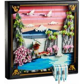 31218 Japanese Cherry Blossom Landscape