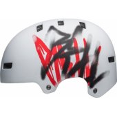 Bell bmx helmet BELL LOCAL matte white scribble size M (55-59 cm)