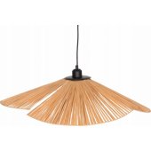 LEIJA raffia ceiling lamp, Ø 68 cm