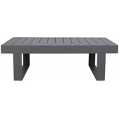 Coffee Table Fluffy 133x73,5x42cm Grey