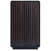 A3-mATX-WD Black/ Brown