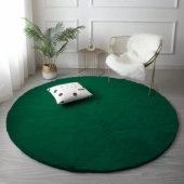 Strado Dywan okrągły Rabbit Strado 140x140 BottleGreen (Zielony)