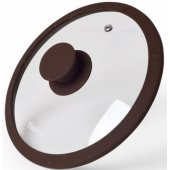 9967 Arcades Glass Lid 20 cm Dark Brown