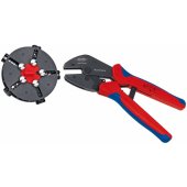 Knipex 97 33 02 crimping tool with changer magazine
