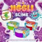 Jiggly Slime gold pearl 200g