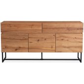 BYRON 160x41xH80cm Oak