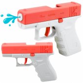 Mini Glock Water Gun Weapon For Kids Pink 13 cm