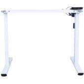 Table leg ERGO FIT with 1 motor white