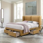SUGI with mattress HARMONY TOP 160x200cm Yellow