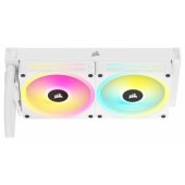 Link H100i RGB White 120 mm CPU Cooler CW-9061005-WW