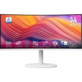 Modern MD342CQPW 34" VA 21:9 Curved White