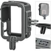 Aluminum Security Case for GoPro Hero 11/ 10/ 9 with Vertical Mount
