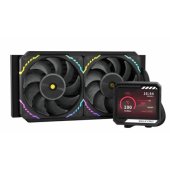 V240 LCD 120mm Liquid Cooler VK-AIOV240B Black