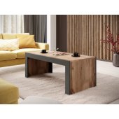 Cama MILA bench/ table 120x60x50 oak wotan + anthracite