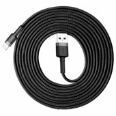 CALKLF-RG1 Cafule USB to Lightning 2A, 3m Black