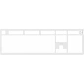 Alloy Rise Top Plate White