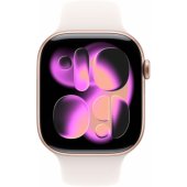 Watch Series 11 42mm Rose Gold / Light Blush Sport Band - M/ L