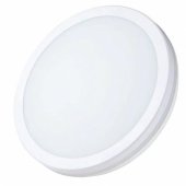 LED Waterproof luminaire with PIR 30W, 3CCT, 3600Lm, IP65, Ø 300x55mm