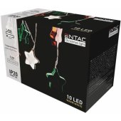 60mm Plastic Stars 10 LED 1.65m